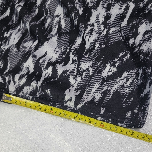 Nike Dri-Fit Mens Basketball Shorts Black Gray Camouflage Athletic Pocket Camo L - Picture 2 of 9